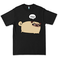 Black no pug Premium Tee - linhVisuals