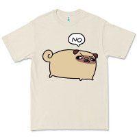 Bone no pug Premium Tee - linhVisuals