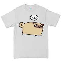 Dove Grey no pug Premium Tee - linhVisuals