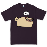 Plum no pug Premium Tee - linhVisuals