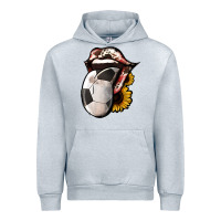 Heather Grey Soccer Tongue Urban Hoodie - Jasminsmagicworld