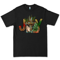 Black joy christmas with cross bbs Premium Tee - BundleAndBundleShop