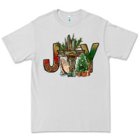 Dove Grey joy christmas with cross bbs Premium Tee - BundleAndBundleShop