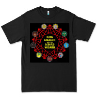 Black king gizzard & the lizard wizard Premium Tee - linhVisuals