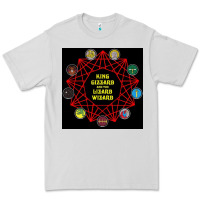Dove Grey king gizzard & the lizard wizard Premium Tee - linhVisuals