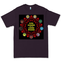 Plum king gizzard & the lizard wizard Premium Tee - linhVisuals