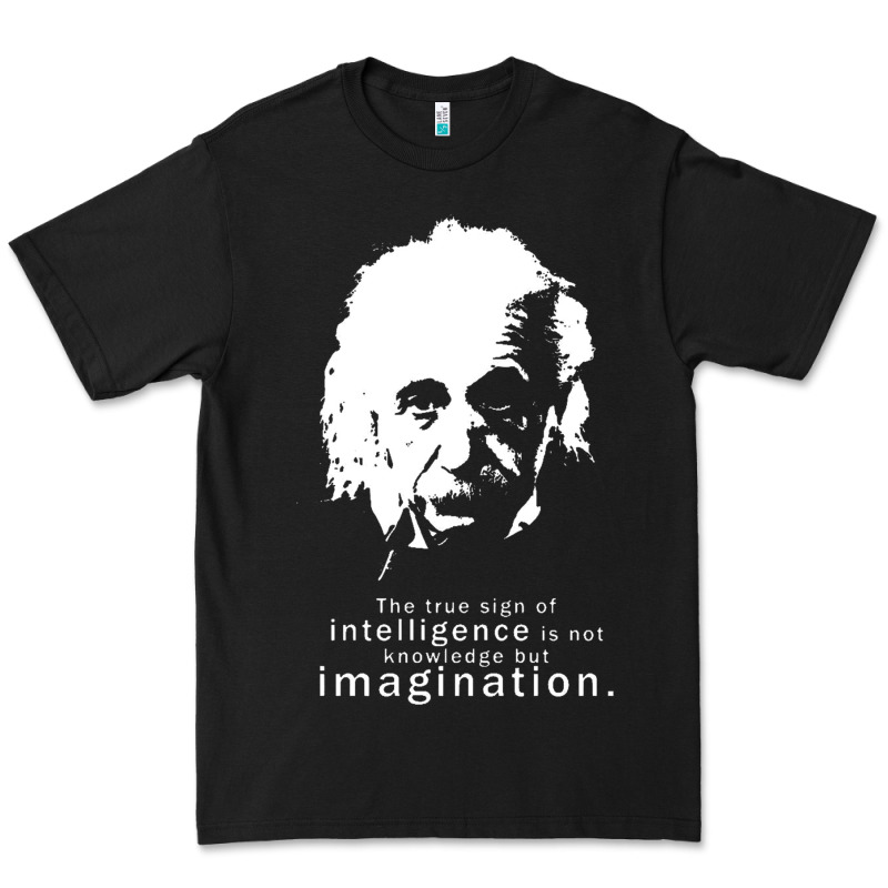 Albert Einstein Quote1 Premium Tee by linhVisuals | Teevron