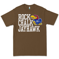 Cacao rock chalk jayhawk ku tshirt Premium Tee - linhVisuals