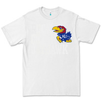 White rock chalk jayhawk ku tshirt Premium Tee - linhVisuals