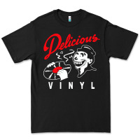 Black delicious vinyl Premium Tee - linhVisuals