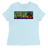 Baby Blue halloween mini 15 oz mug Ladies Tee - BundleAndBundleShop