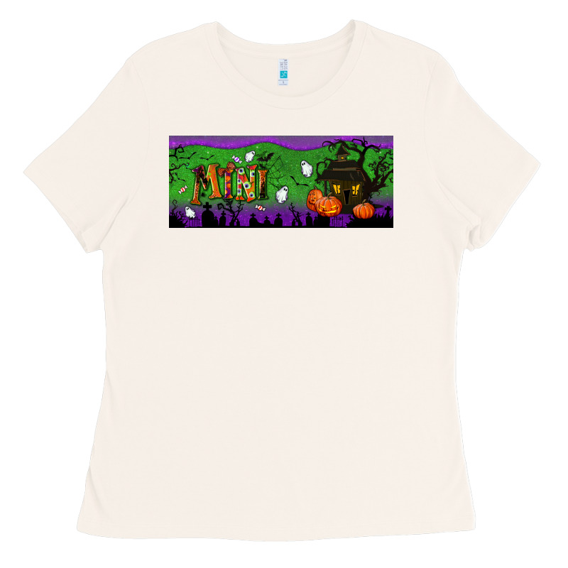 Halloween Mini 15 Oz Mug Ladies Tee by BundleAndBundleShop | Teevron