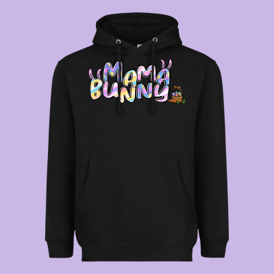 Easter Mama Bunny Heavyweight Hoodie Designed By Jasminsmagicworld