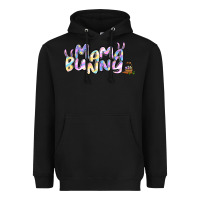 Black easter mama bunny Heavyweight Hoodie - Jasminsmagicworld