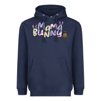 Navy easter mama bunny Heavyweight Hoodie - Jasminsmagicworld