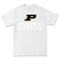 White Purdue University, Apparel Premium Tee - linhVisuals