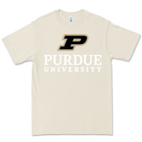 Bone Purdue University, Apparel Premium Tee - linhVisuals