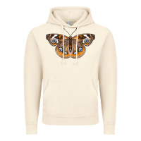 Vintage Artic Common Buckeye Butterfly Vintage Hoodie - LillyAllenDesigns