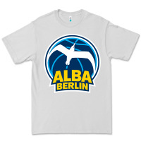 Dove Grey berlin albatrosse #ffce00 alba berlin, berlin, germany,  bg charlotten Premium Tee - linhVisuals