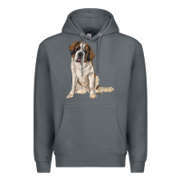 Rock saint bernard Premium Hoodie - RanaPortraitStore