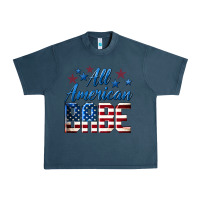 Midnight Navy All American Babe Urban Heavy Tee - LillyAllenDesigns
