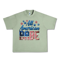 Oil Green All American Babe Urban Heavy Tee - LillyAllenDesigns