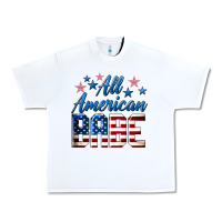 White All American Babe Urban Heavy Tee - LillyAllenDesigns
