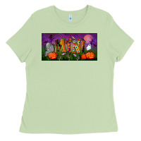 Matcha halloween mini license plate Ladies Tee - BundleAndBundleShop