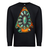 Black gemstone arrowhead Premium Sweatshirt - Jasminsmagicworld