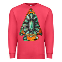 Cardinal gemstone arrowhead Premium Sweatshirt - Jasminsmagicworld