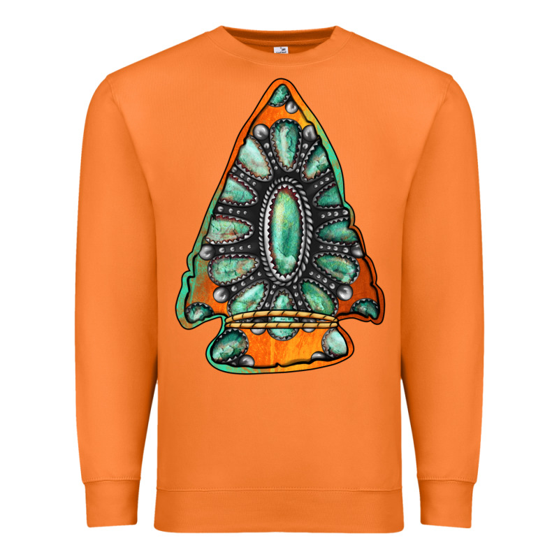 Gemstone Arrowhead Premium Sweatshirt by Jasminsmagicworld | Teevron