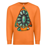 Carrot gemstone arrowhead Premium Sweatshirt - Jasminsmagicworld