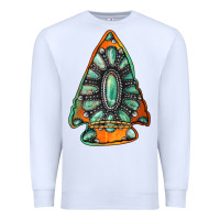 White gemstone arrowhead Premium Sweatshirt - Jasminsmagicworld