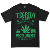 Black tegridy farms Premium Tee - linhVisuals