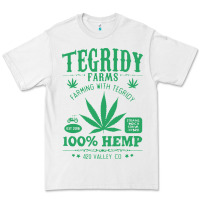 White tegridy farms Premium Tee - linhVisuals