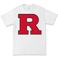 White Rutgers Scarlet Knights, merch Premium Tee - linhVisuals