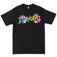 Black trasher Premium Tee - linhVisuals