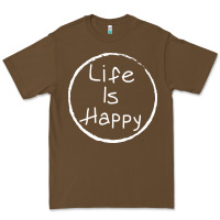 Cacao life is happy Premium Tee - linhVisuals