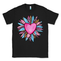 Black valentine's day sunflower olivia Classic Tee - OliviaCreatesArt