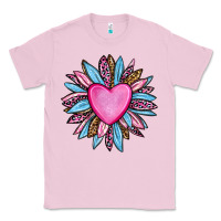 Bubblegum Pink valentine's day sunflower olivia Classic Tee - OliviaCreatesArt