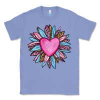 Colony Blue valentine's day sunflower olivia Classic Tee - OliviaCreatesArt