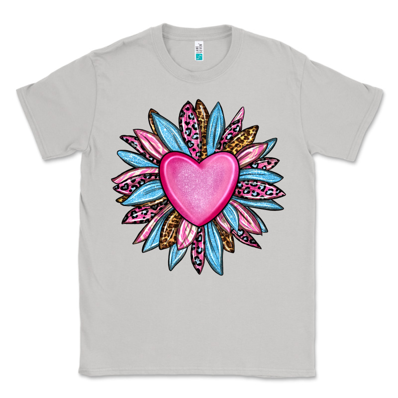 Valentine's Day Sunflower Olivia Classic Tee by OliviaCreatesArt | Teevron