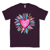 Plum valentine's day sunflower olivia Classic Tee - OliviaCreatesArt