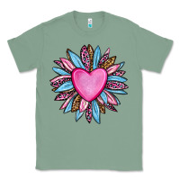 Sage valentine's day sunflower olivia Classic Tee - OliviaCreatesArt