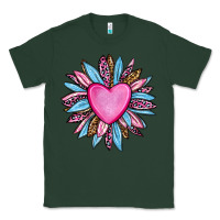 Sports Green valentine's day sunflower olivia Classic Tee - OliviaCreatesArt