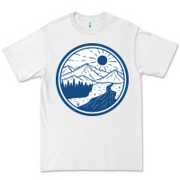 White River Mountain Badge Premium Tee - linhVisuals