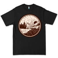 Black River Forest Brown Premium Tee - linhVisuals