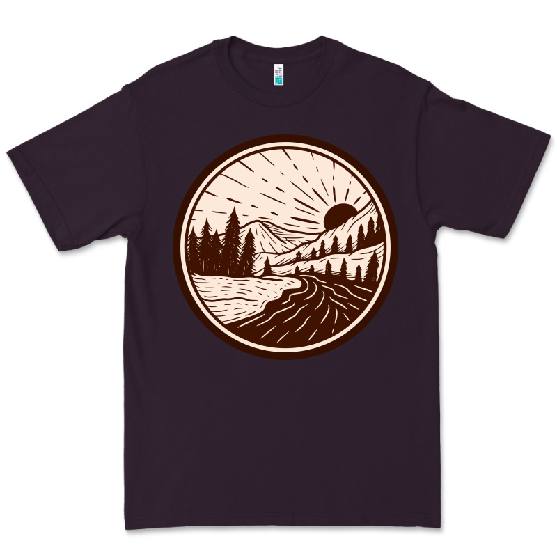 River Forest Brown Premium Tee by linhVisuals | Teevron