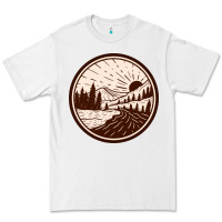 White River Forest Brown Premium Tee - linhVisuals