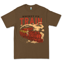 Cacao Whiskey Train Premium Tee - linhVisuals